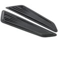 thumbnail image 5 of 1 par de cubiertas de toma de aire de capó estilo para 2016-18 fibra, 5 of 5