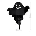 thumbnail image 4 of XINGXIANG Halloween Ghost Decor - Metal Garden Stakes, Outdoor Yard Art, Spooky Pathway Decorations for Lawn, Patio, Backyard, 4 of 4