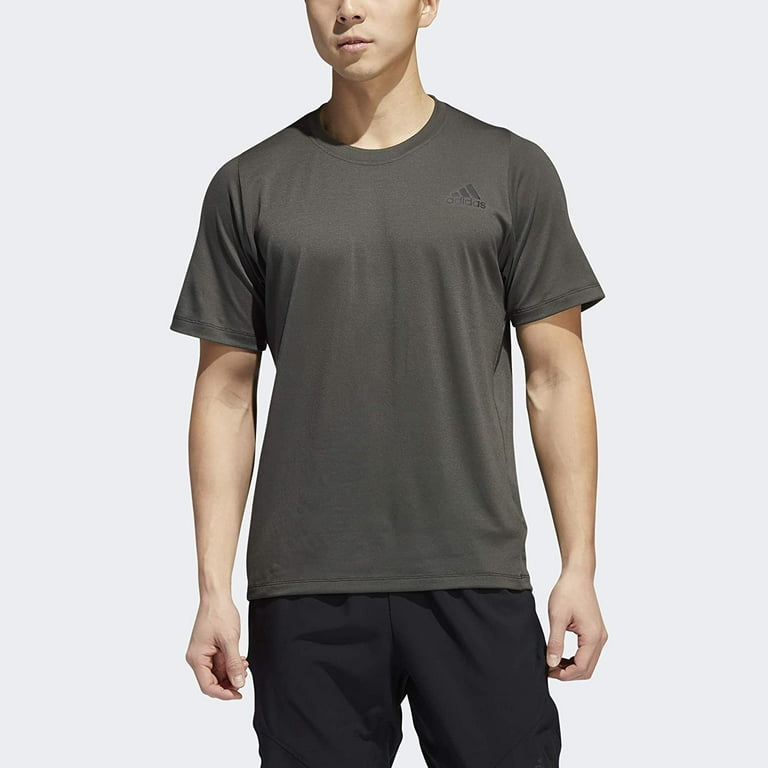 Telemacos vonnis Vlekkeloos Adidas Men's FreeLift Sport Prime Climalite Short Sleeve T-Shirt, Legend  Earth - Walmart.com
