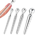 thumbnail image 3 of Dilatador uretral Heuceo de acero inoxidable de 12,5 cm para hombre, 3 of 9