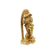 Lord Vishnu Idol Brass Statue with ten Heads for Puja, Home Mandirs, Gifts by Pooja Bazar 4 X 11 X 6.5 In