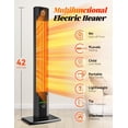 thumbnail image 2 of Calentador exterior BALKO, 42 pulgadas, 1500 W, calefacción infrarroja IP65, 2 of 9