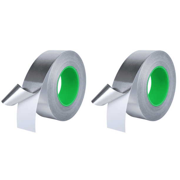 Cinta Papel Aluminio 25 M Doble Conductor Blindaje EMI Al Calor (10 Mm)