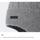 thumbnail image 3 of Bufanda negra para hombre con guantes para pantalla táctil, calentador de cuello, bufanda y guantes para hombre con forro polar, 3 of 5
