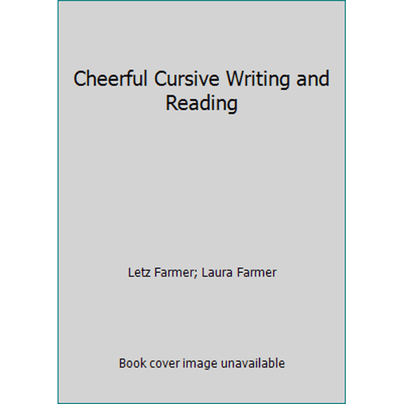 Pre-Owned Cheerful Cursive Writing and Reading (Unknown) 0929223187 9780929223186