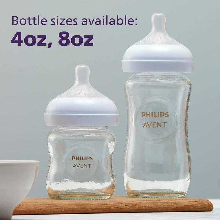 Philips Avent Glass Natural Baby Bottle With Natural Response