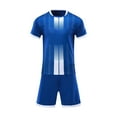 thumbnail image 2 of NAISIBABY Boys Sports Sets, Quick Drying Performance T-Shirt Basketball Shorts Athletic Outfits 2-Piece Blue 12T, 2 of 4