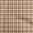 thumbnail image 1 of oneOone Rayon Wine Fabric Check Sewing Craft Projects Fabric Prints By Yard 56 Inch Wide, 1 of 4