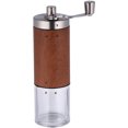 thumbnail image 4 of EeaseMX trituradora de granos de café desmontable de acero inoxidable (marrón claro, veta de madera), 4 of 7