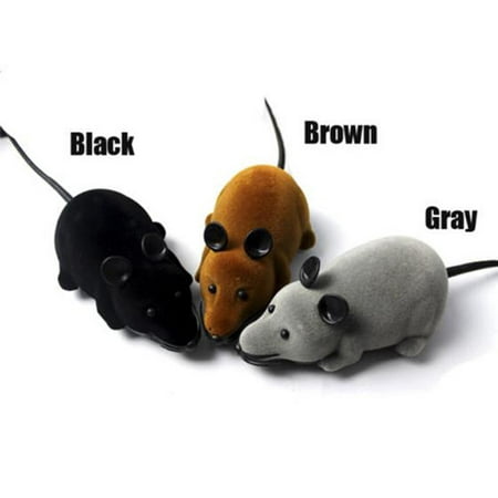 1pcs RC rat funny wireless remote control rat mouse toy for pet cat