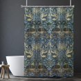 thumbnail image 5 of Victorian William Morris Original Design Vintage Shower Curtain Furniture Bathroom Fabric Decorations Washable Shower Curtain with Hooks, 5 of 8