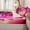 Magenta Blush, variant on Erosebridal Watercolor Sunflower Bee Print Zipper Twin Comforter Sets with Fitted Sheet and 2 Pillowcases,Ink Splash Floral Zipper Bedding Set,Yellow White,4-Piece,Reversible