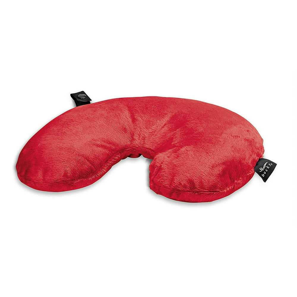 Bucky FUN FUR NECK PILLOW RED