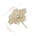 thumbnail image 2 of ruzhgo 6Pcs Napkin Rings Hollow Out Flower Shape Napkins Buckles Holders Dining Table Decorations, 2 of 6