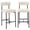 Beige, variant on ONEVOG 26" Counter Height Bar Stools Set of 2, Modern Upholstered Linen Counter Chairs with Backrest, Beige