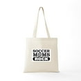 thumbnail image 5 of CafePress - Soccer Moms Rock Tote Bag - Unisex Canvas Tote Bag, Beige, 1-Piece, 5 of 6