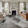 thumbnail image 2 of Black Grey Mountains Area Rug 6x9 Washable Rug Non Slip Vintage Forest Sail Trees Leaves Large Area Rug Soft Stainresistant Indoor Floor Carpet for Living Room Bedroom Home Office Dining Room Nursery, 2 of 9