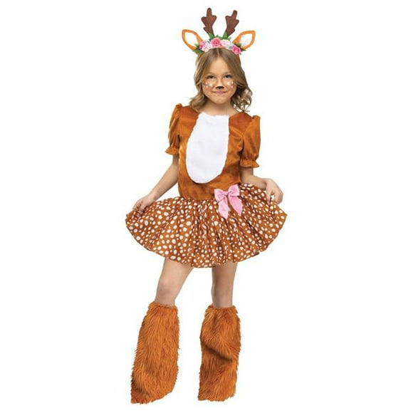 Fun World FW123182MD Oh Deer Child Wo Boots - Fits Children Size 8-10