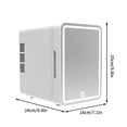 thumbnail image 2 of CheAAlet Mini Beauty Mini Refrigerator Car Mounted Small Border Delivery Student Dormitory 4L Portable, 2 of 5