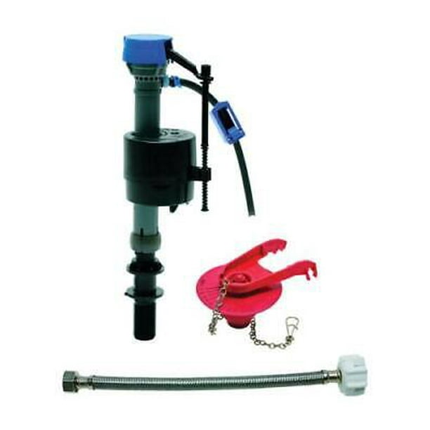 Fluidmaster Performax Fill Valve And Flapper Kit White Plastic