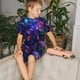 thumbnail image 4 of Balery Magic Colorful Forest Leaves Conjunto de Pijama Infantil de Manga Corta con Estampado – Ropa de Dormir de Algodón Suave-X-Large, 4 of 6