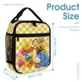 thumbnail image 2 of Winnie The Pooh Portable Lunch Bag Insulated Lunch Box Reusable Lunch Totes Bag for School Camping Hiking Travel Picnic, 2 of 8