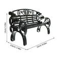 thumbnail image 4 of LOLIPPYY 2-Pack Mini Black Plastic Dollhouse Furniture Models for Decoration and Accessories Set, 4 of 8