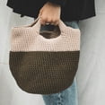 thumbnail image 5 of Unique Bargains Canvas Tote Bag Canvas Shoulder Bag Personalized Reusable Handbag Beige, 5 of 5