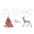 thumbnail image 2 of EGNMCR Room Decor Home Decor Christmas Window Sticker Christmas Christmas Tree Christmas Day Shopping Mall Window Glass Layout Sticker Wall Decal, 2 of 5