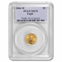 2006 1/10 oz American Gold Eagle MS-70 PCGS