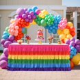 thumbnail image 4 of Faldón de mesa Besutolife Unicorn Rainbow 275 cm x 76 cm, 4 of 9