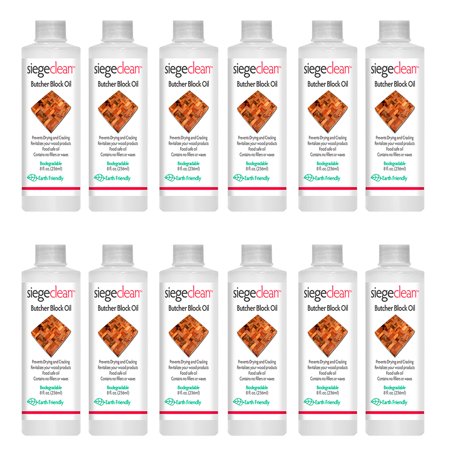 12 Butcher Block Oil Cutting Board Wood Bamboo Food Grade Safe Mineral 8 Oz