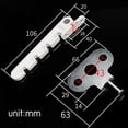 thumbnail image 4 of 3X Nueva Ventana Limitador Posición del Pestillo Abatible Viento Brace Puerta de Seguridad para el Hogar Ventanas Sash Lock Seguridad Infantil, 4 of 5