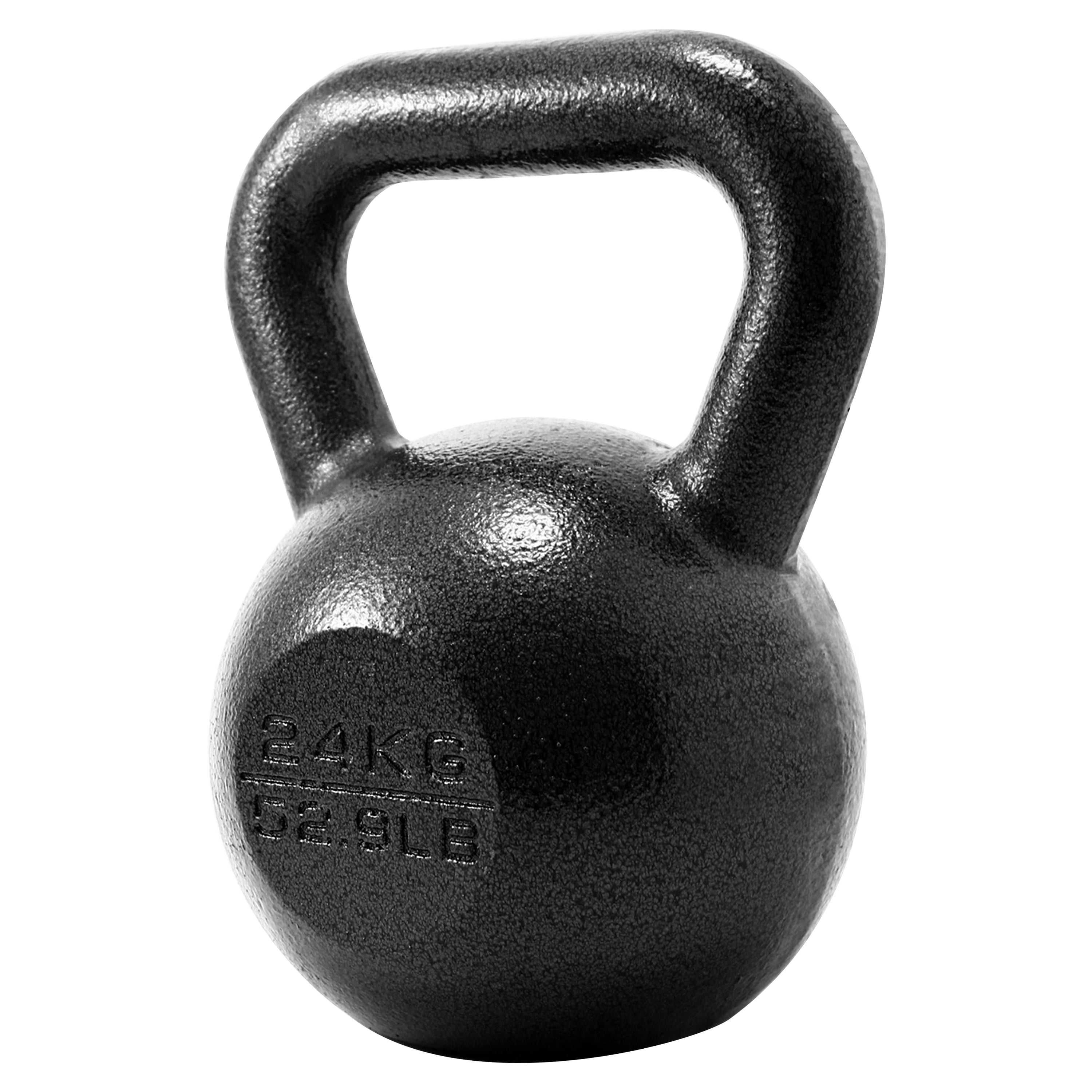 Cast Iron 24kg KETTLEBELL for Weight Lifting and WorkoutsHOME GYM EQUIPMENT 
