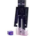 thumbnail image 4 of Minecraft Craft-A-Block Enderman Action Figure & Accessory, 3.25-in Scale Toy with Pixelated Design, 4 of 6