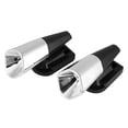 thumbnail image 3 of 2PCS Automotive Car Deer Snake Alert Sound Alarm Ultrasonic Wind Power Animal Repeller (silver), 3 of 9
