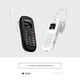 L8Star BM70 Mini Smartphone Bluetooth Cellule Casque Sans Fil Téléphone Cellulaire Dialer Gtstar BM70 GSM – image 3 sur 8