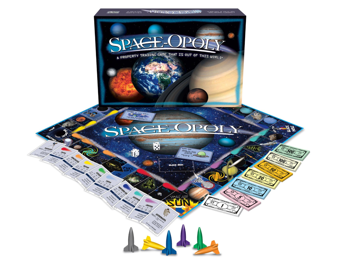 Space-Opoly: a Property Trading Game that is Out of this World, by Late for the Sky