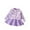 Purple, variant on Krdevn Girls' Bow Cardigan Sweater Autumn and Winter Baby Girls Knitted Coat Sweater Dress,Kids Outfit,5-6 Years