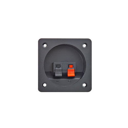 Atrend Enclosures TERMINALA A 4 Terminal Cup with 2.75 Hole Cutout Push, Black & Red