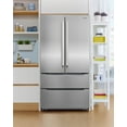 thumbnail image 6 of 22.5 cu. ft. 4-Door French Door Refrigerator with Handles in Stainless Steel, 6 of 11