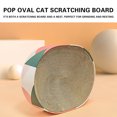 thumbnail image 4 of Bowl Shaped Cat Scratcher 16" - Round Cardboard Cat Bed and Scratcher in One, for Lounging and Scratching, 4 of 9