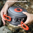 thumbnail image 2 of Kit de utensilios de cocina para acampar Juego de ollas y sartenes para exteriores, 2 of 8