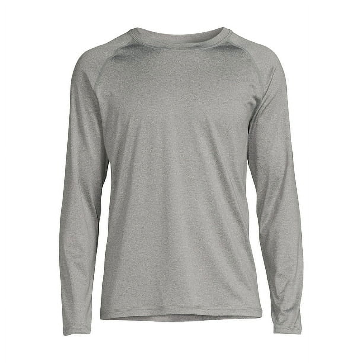 George Men's Long Sleeve Rash Guard with UPF50+, up to Size 5XL
