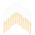 thumbnail image 4 of PAMINGONO 15Set Micro Ring Hair Extension Needle With Wooden Handle For Barbers Hair Diy Projects, 4 of 7