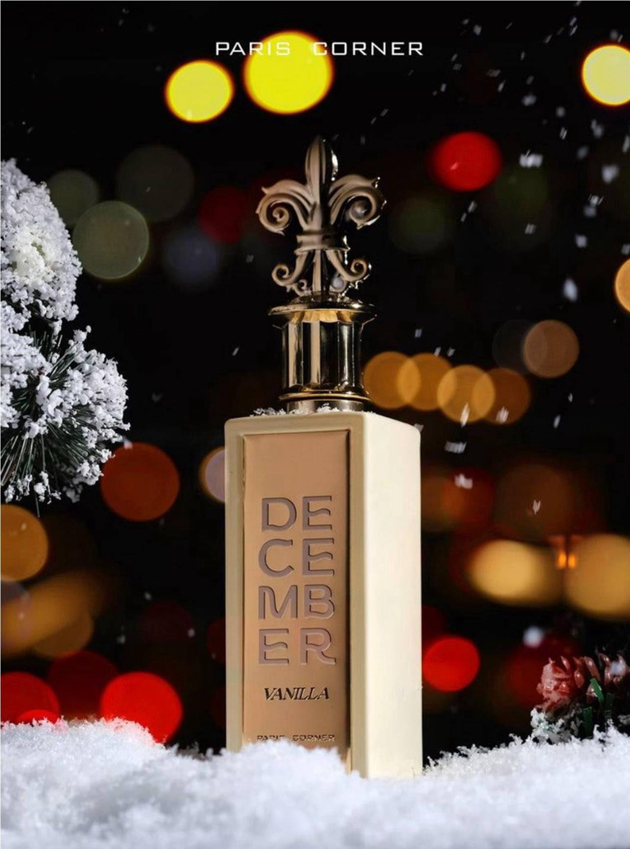 Paris Corner Unisex December Vanille EDP Spray 2.6 oz Fragrances 6290021555458