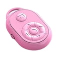 thumbnail image 1 of Controlador de selfies con obturador de cámara giratoria de página de teléfono compatible con Bluetooth Rosa 3 uds, 1 of 4