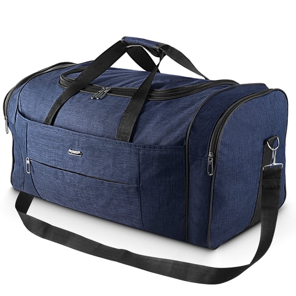 Venoro Military Canvas Duffle Bag-Heavy-Duty Gym&Travel Luggage with Shoulder Strap 70L