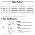 thumbnail image 3 of successthop Modest Swimsuit Women Adjustable Strap Halter V Neck One-Piece Backless Monokinis Polka Dots Retro Vintage Twist Knot Front Romper Beachwear Push up High Waist Bikinis Tankinis, 3 of 7