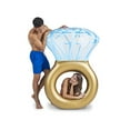 thumbnail image 2 of BigMouth Inc. Bouée de Piscine en Forme de Bague Bling, Radeau en Vinyle Épais, Kit de Réparation Inclus, 2 of 9